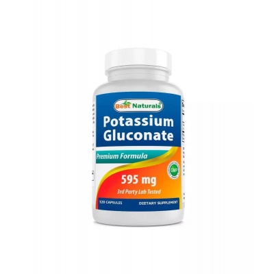  Best Naturals Potassium Gluconate 120 